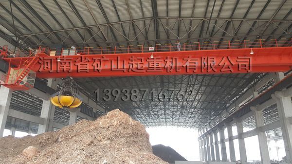 新型生物發(fā)電抓斗起重機(jī)